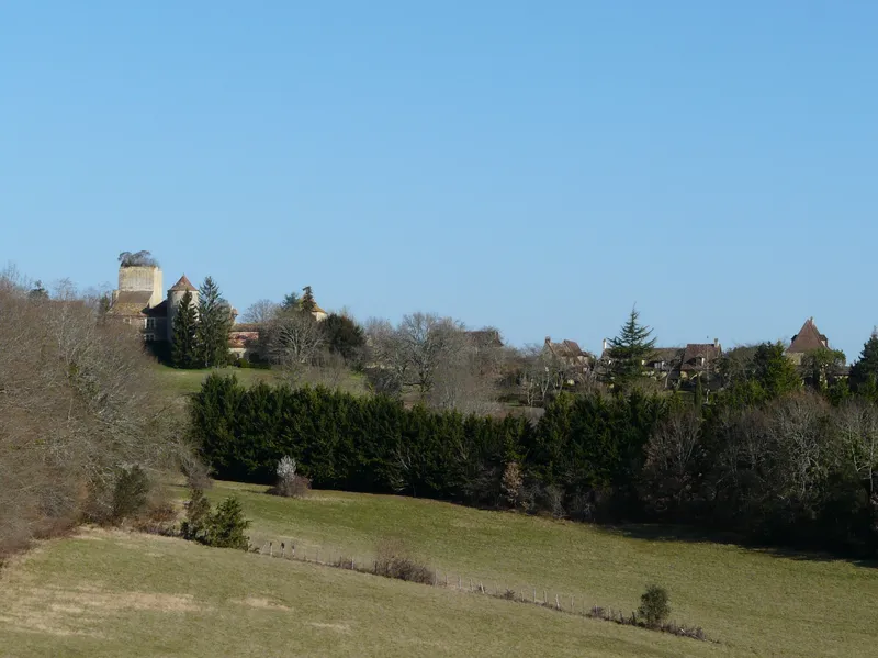 Vue de Baneuil, Dordogne