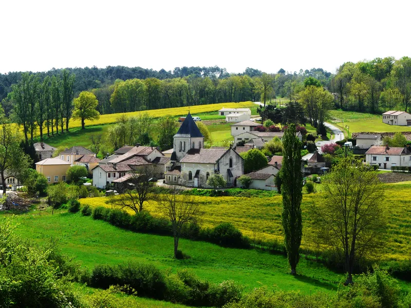 Vue de Biras, Dordogne
