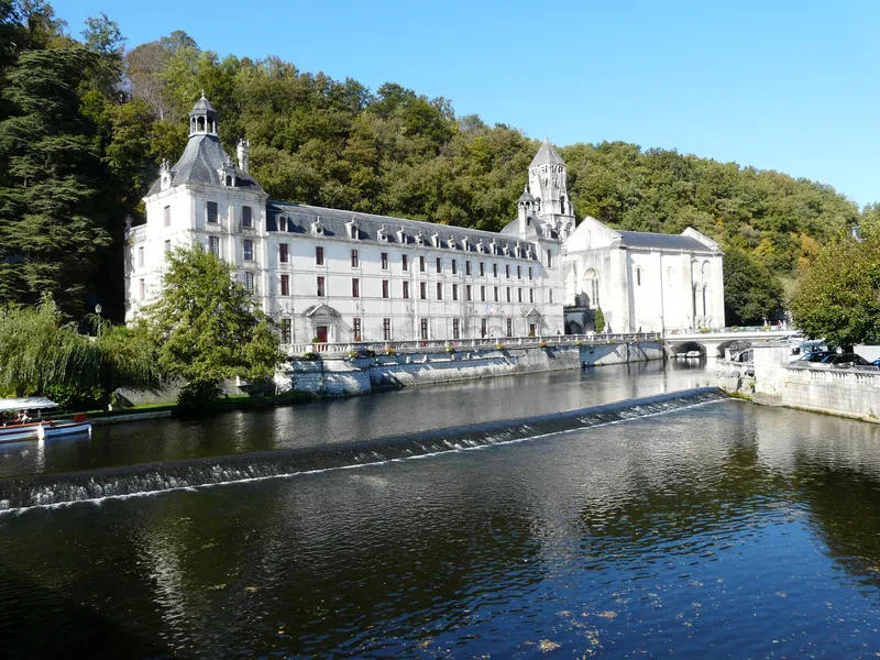 Vue de Brantôme en Périgord, Dordogne