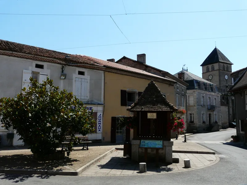 Vue de Busserolles, Dordogne