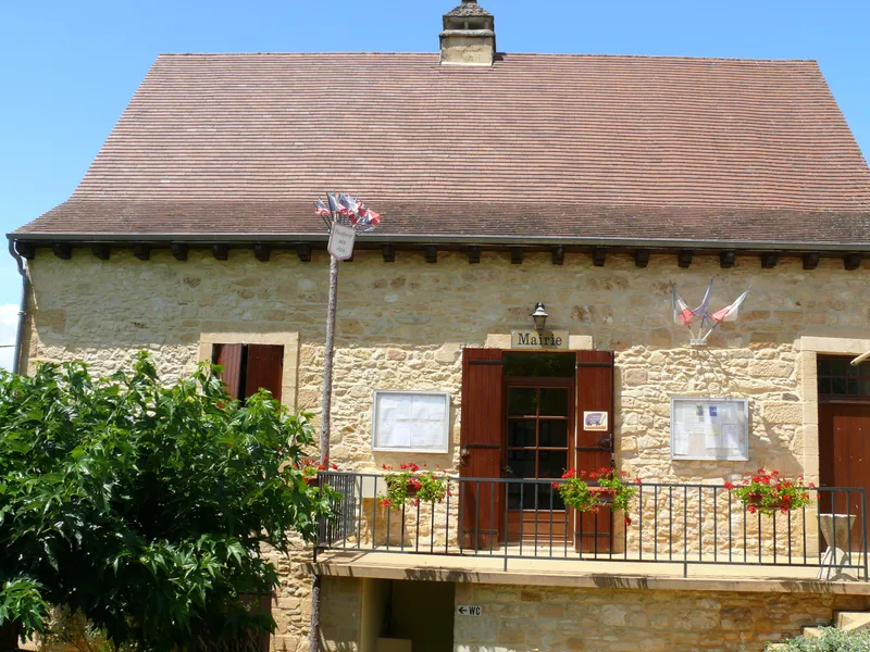 Vue de Campagnac-lès-Quercy, Dordogne
