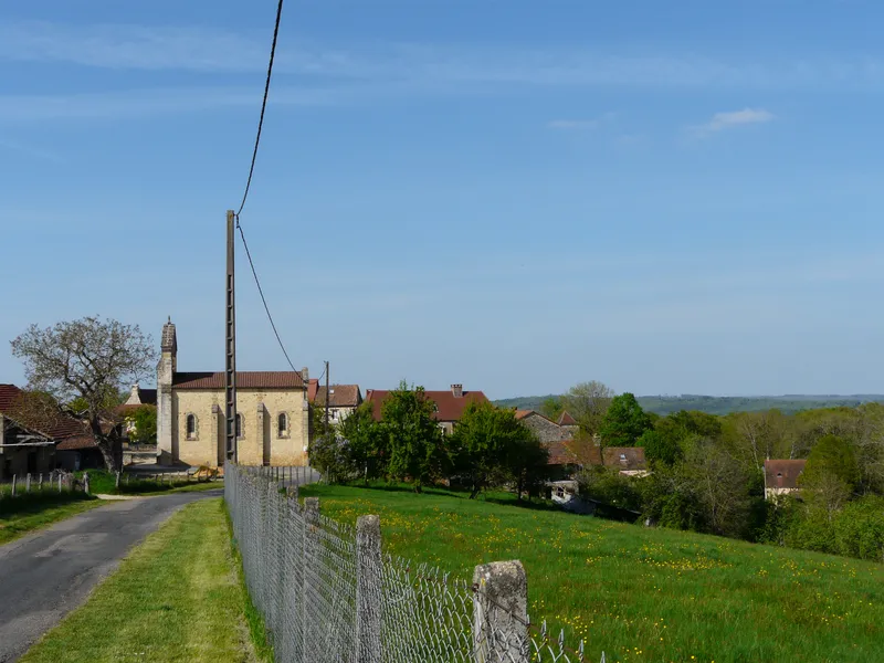 Vue de Cladech, Dordogne