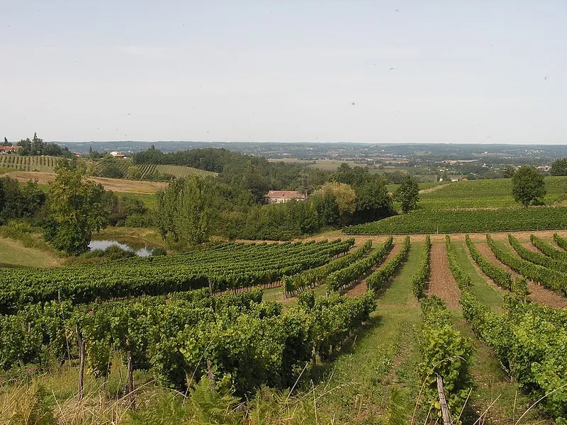 Vue de Colombier, Dordogne