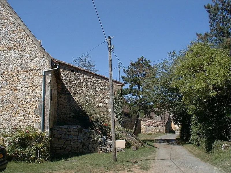 Vue de Faux-en-Périgord, Dordogne