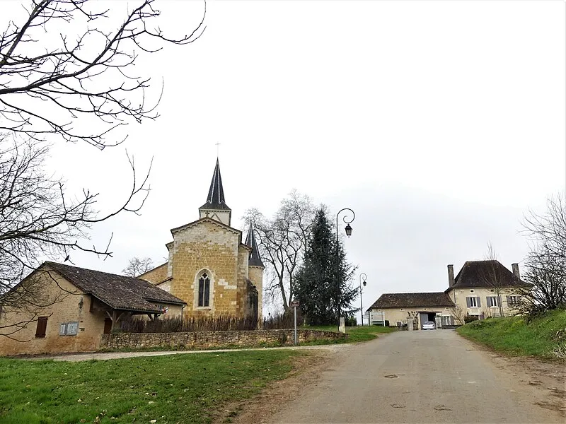 Vue de Fouleix, Dordogne