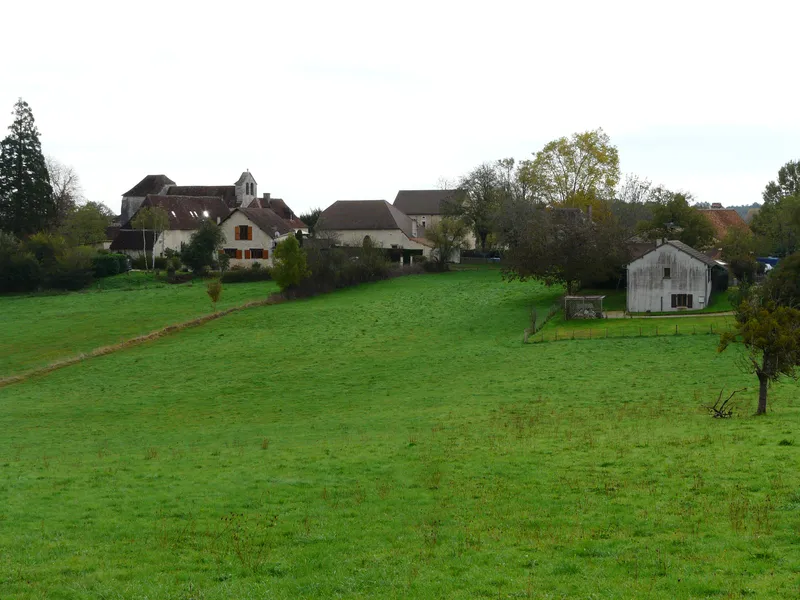 Vue de Limeyrat, Dordogne