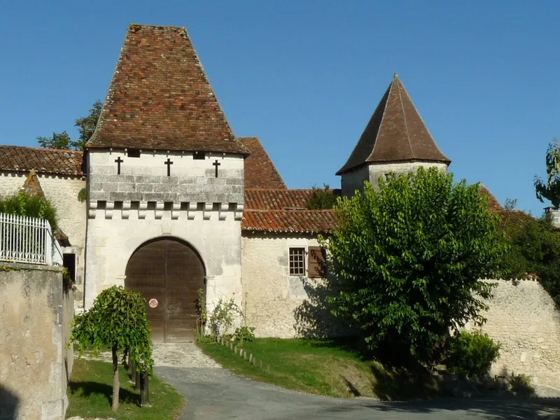 Vue de Lusignac, Dordogne