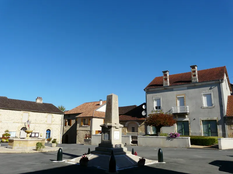 Vue de Nantheuil, Dordogne