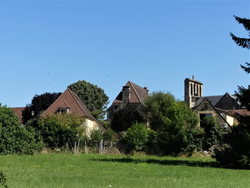Vue de Prats-de-Carlux, Dordogne