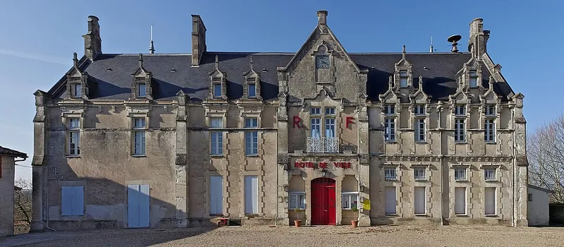 Vue de Saint Aulaye-Puymangou, Dordogne