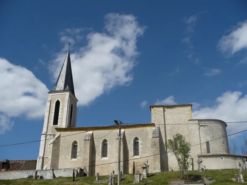Vue de Saint-Capraise-d'Eymet, Dordogne