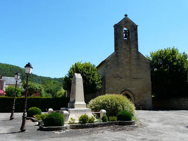 Vue de Saint-Cybranet, Dordogne