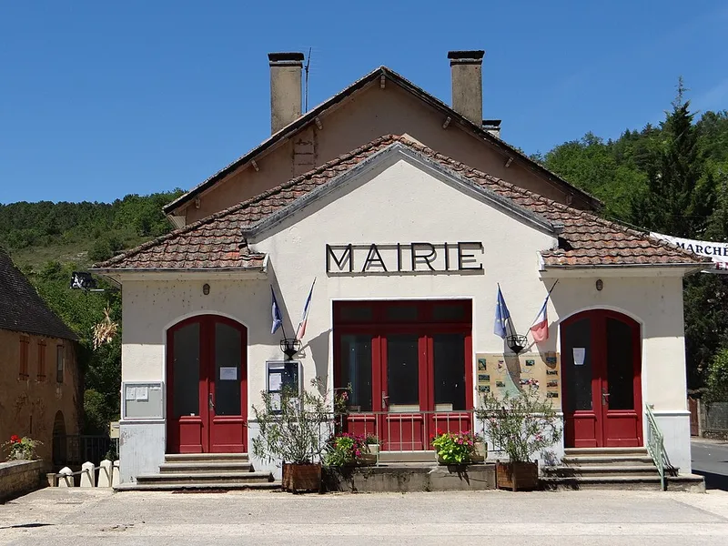 Vue de Saint-Pompon, Dordogne