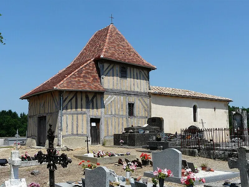 Vue de Saint-Sauveur-Lalande, Dordogne