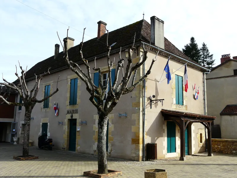 Vue de Saint-Sauveur, Dordogne