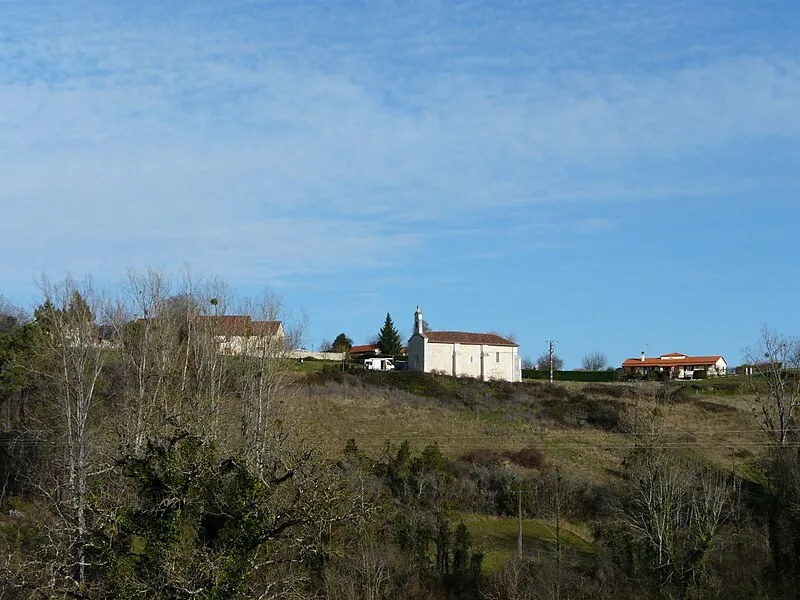 Vue de Saint-Séverin-d'Estissac, Dordogne