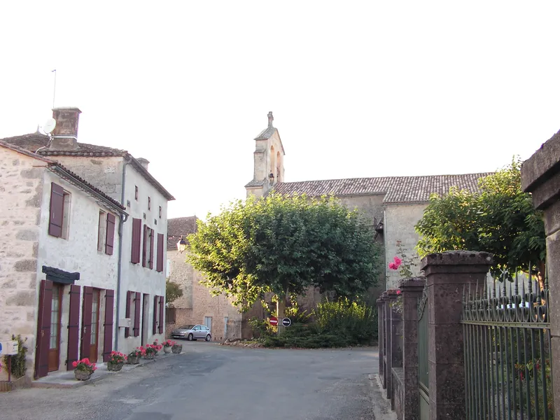 Vue de Saint-Vivien, Dordogne