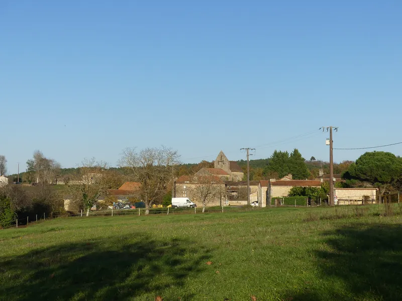 Vue de Salles-de-Belvès, Dordogne