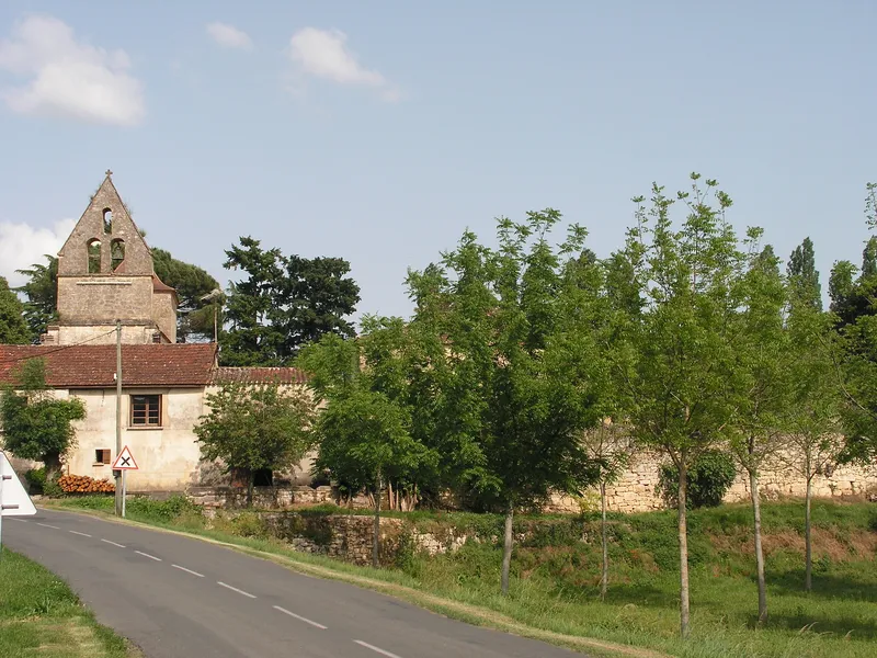 Vue de Varennes, Dordogne